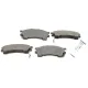 Колодки гальмівні передні ICER 180971 для Mazda 626/Premacy, Lexus GS 13-