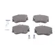 Колодки гальмівні передні ICER 180973-700 для Mercedes-Benz C-Class W202/S202 1993-2001, 74.8x109.4x20.3 мм