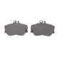 Колодки гальмівні передні ICER 180973-700 для Mercedes-Benz C-Class W202/S202 1993-2001, 74.8x109.4x20.3 мм