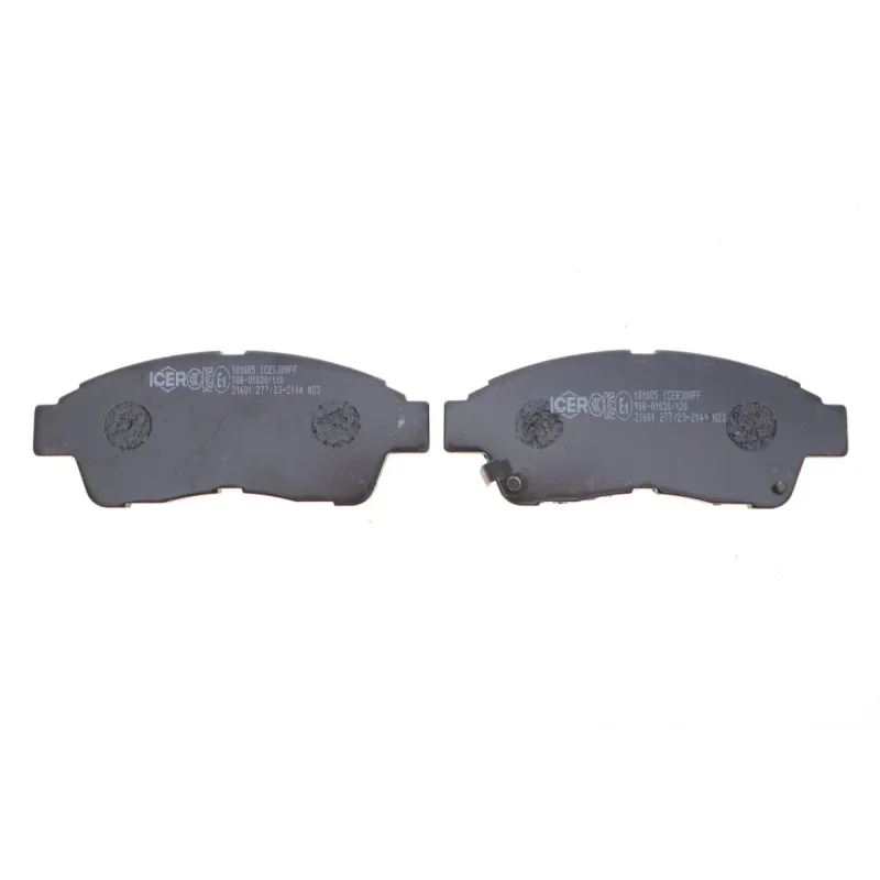 Колодки гальмівні передні ICER 181005 для Toyota Camry, Corolla, Rav4 1990-2002, 133x53x18.3 мм