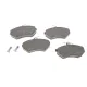 Колодки гальмівні передні ICER 181011-700 для Audi 80 B4, A4 B5, VW Golf IV, Passat B3/B4