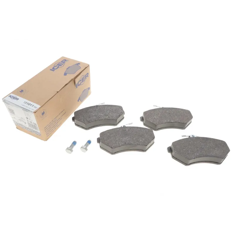 Колодки гальмівні передні ICER 181011-700 для Audi 80 B4, A4 B5, VW Golf IV, Passat B3/B4
