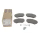 Колодки гальмівні передні ICER 181012-700 для Seat Cordoba/Ibiza, VW Golf/Passat, 69.6 мм