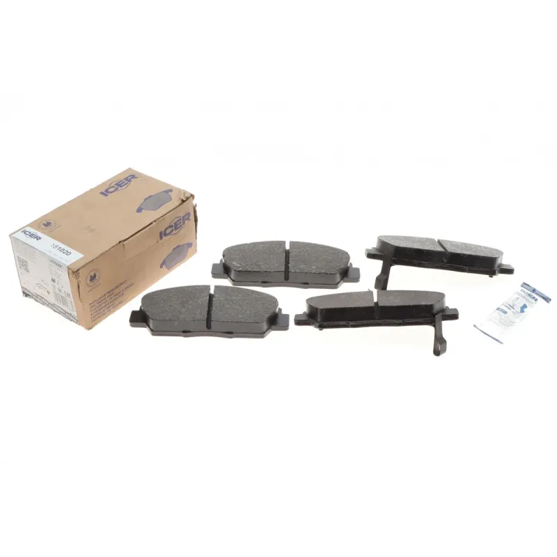 Колодки гальмівні передні ICER 181020 для Honda Accord 1993-1998, Prelude 1987-2001, Rover 600 1993-1999