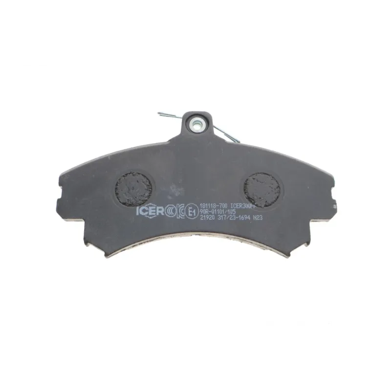 Колодки гальмівні (передні) Mitsubishi Colt 04-12/Carisma/Space Star/Volvo S40/V40 95-06/Smart 04-