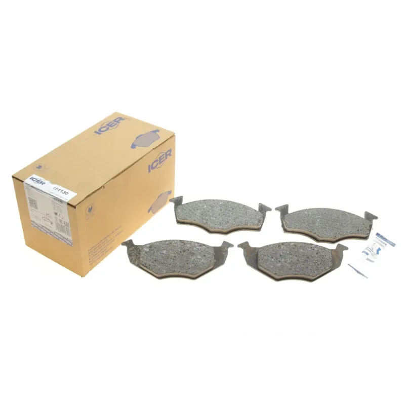 Колодки гальмівні (передні) Seat Arosa 97-04/Skoda Fabia 99-14/Roomster 07-15/VW Polo 94-09