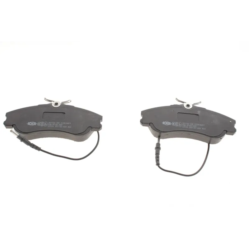 Колодки гальмівні (передні) Citroen Berlingo 96-11/Xsara/Peugeot 306 93-05/Partner 96-15 (+датчики)