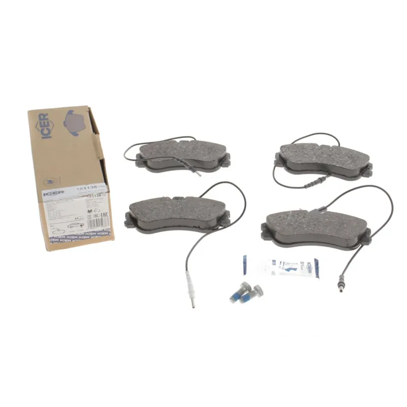 Колодки гальмівні (передні) Citroen Berlingo 96-11/Xsara/Peugeot 306 93-05/Partner 96-15 (+датчики)