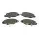 Колодки гальмівні передні ICER 181204-702 для Citroen Xsara 1997-2005, 130.8x47.2 мм