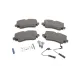 Колодки гальмівні передні ICER 181233-701 для Mercedes-Benz A-Class W168 1997-2004, 116.5x57.1 мм