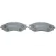 Колодки гальмівні передні ICER 181260 для Chevrolet Epica, Astra, Daewoo Nubira, Leganza, 142.9x51x17.5 мм