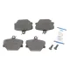 Колодки гальмівні передні ICER 181274-704 для Smart Cabrio/City Coupe/Roadster/Fortwo 0.6-1.0 1998-2013
