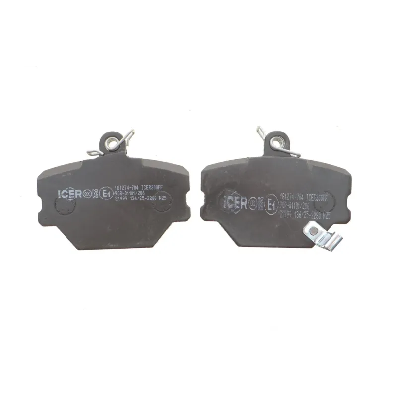 Колодки гальмівні передні ICER 181274-704 для Smart Cabrio/City Coupe/Roadster/Fortwo 0.6-1.0 1998-2013