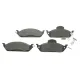 Колодки гальмівні передні ICER 181276 для Mercedes-Benz M-Class W163 1998-2005, 187.9x77.3x16.3 мм