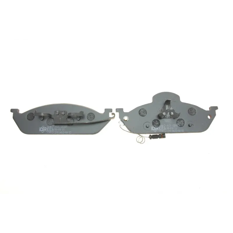 Колодки гальмівні передні ICER 181276 для Mercedes-Benz M-Class W163 1998-2005, 187.9x77.3x16.3 мм