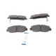 Колодки гальмівні передні ICER 181329 для Honda Civic V/VI/VIII/IX (94-01, 05-), 137.8x52.6x16.5 мм