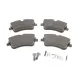 Колодки гальмівні передні ICER 181369-701 для Mercedes-Benz C-Class W203/CL203/S203, CLK C209, SLK R171 2000-2011