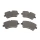Колодки гальмівні передні ICER 181369-701 для Mercedes-Benz C-Class W203/CL203/S203, CLK C209, SLK R171 2000-2011