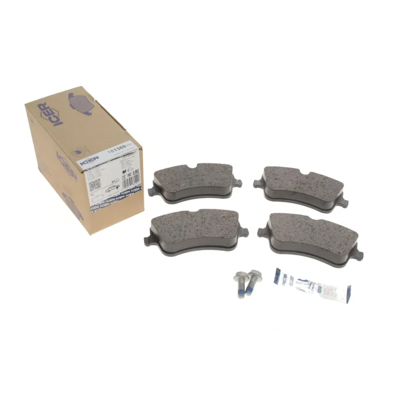 Колодки гальмівні передні ICER 181369-701 для Mercedes-Benz C-Class W203/CL203/S203, CLK C209, SLK R171 2000-2011