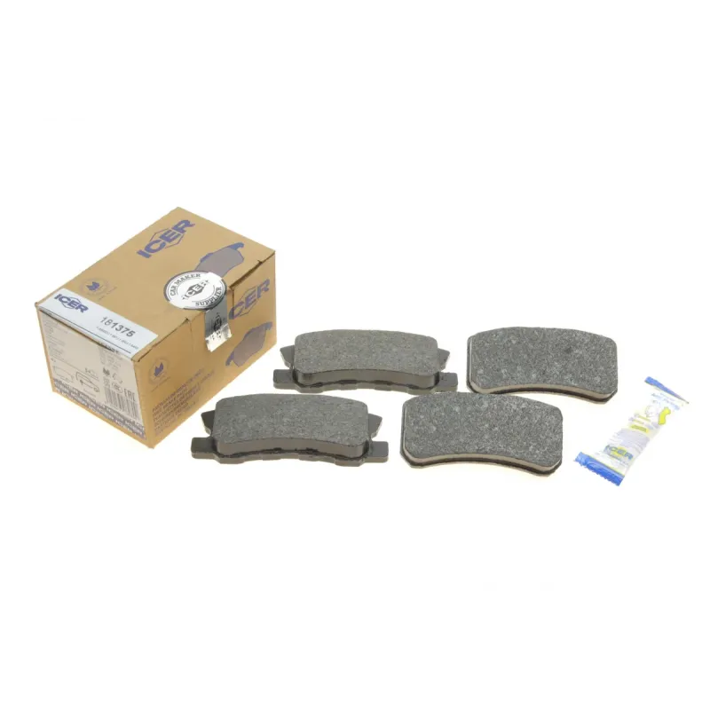 Колодки гальмівні задні ICER 181375 для Citroen C4/Peugeot 4008, Dodge/Jeep, Mitsubishi Outlander/Pajero