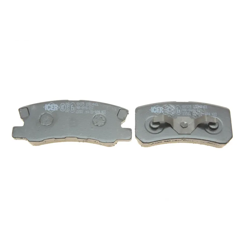 Колодки гальмівні задні ICER 181375 для Citroen C4/Peugeot 4008, Dodge/Jeep, Mitsubishi Outlander/Pajero