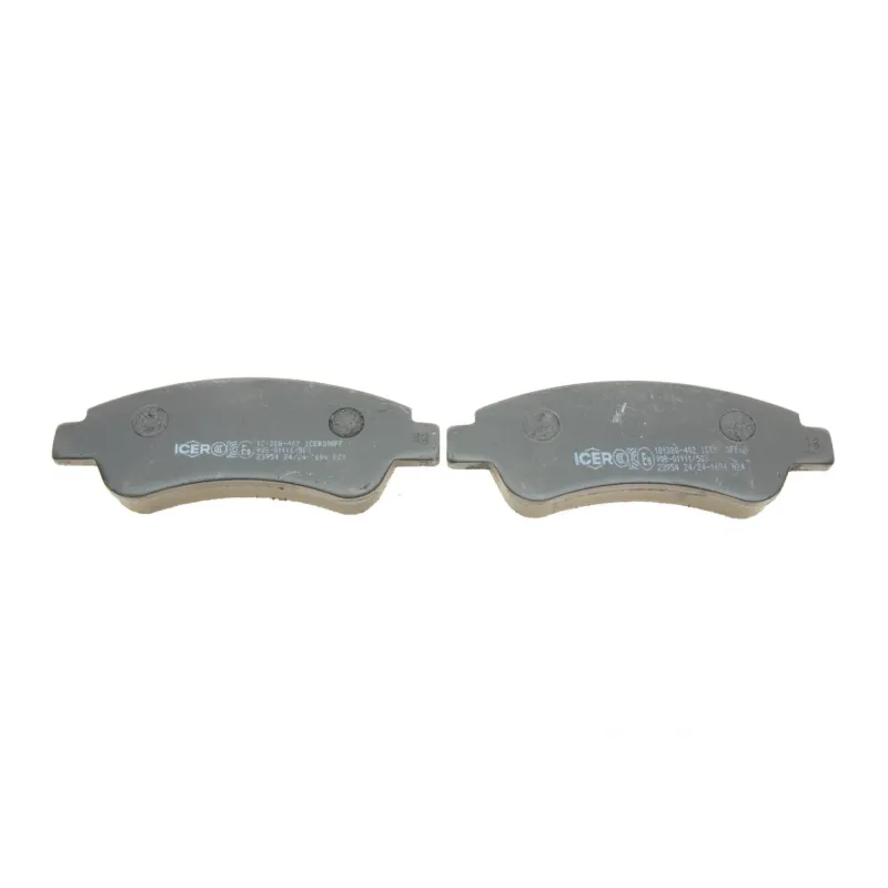 Колодки гальмівні передні ICER 181388-402 для Citroen Berlingo, Peugeot 207, Opel Corsa F, 136.9x51.6x18.4 мм