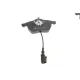 Колодки гальмівні (передні) Audi A3/TT/Seat Leon/Skoda Octavia/VW Golf 96-10/Polo 05-09 (+датчик)