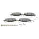 Колодки гальмівні передні ICER 181406-701 для Citroen C5 2001-2004, 168.8x63.3 мм