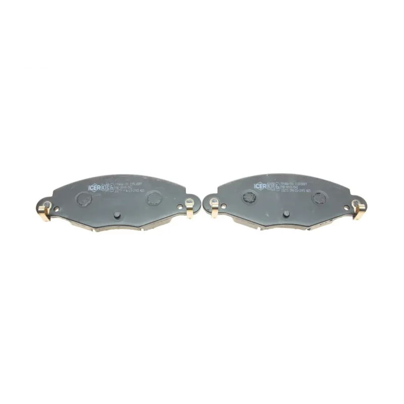 Колодки гальмівні передні ICER 181406-701 для Citroen C5 2001-2004, 168.8x63.3 мм