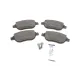 Колодки гальмівні (передні) Citroen C3/C4 02-/Berlingo/Peugeot 307 98-11/Partner 01-08/207 06-15