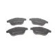 Колодки гальмівні (передні) Citroen C3/C4 02-/Berlingo/Peugeot 307 98-11/Partner 01-08/207 06-15