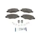 Колодки гальмівні (передні) Peugeot 206 98-/Peugeot 206+ 09-13/Peugeot 306 93-01