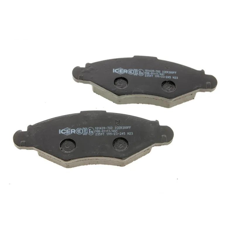 Колодки гальмівні (передні) Peugeot 206 98-/Peugeot 206+ 09-13/Peugeot 306 93-01