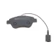 Колодки гальмівні передні ICER 181444-701 для Citroen Nemo, Peugeot Bipper, Fiat Fiorino, Punto, Doblo, 122.9x53.2x17.8 мм