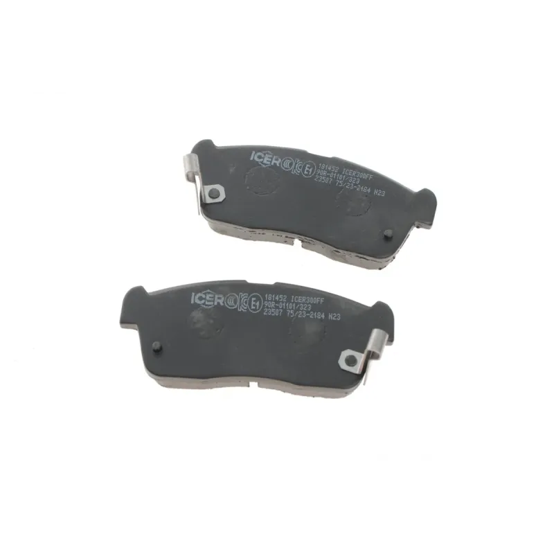 Колодки гальмівні передні ICER 181452 для Chevrolet Cruze, Subaru Justy, Suzuki Ignis, Nissan Pixo