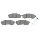 Колодки гальмівні передні ICER 181507 для Mitsubishi L200 1996-2007, 150.9x56.3x16 мм