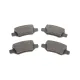 Колодки гальмівні задні ICER 181510-701 для Mercedes-Benz A-Class W168/W169, B-Class W245, Vaneo W414