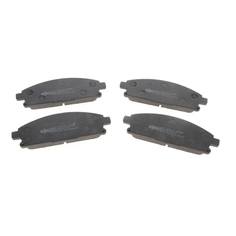 Колодки гальмівні передні ICER 181521-396 для Nissan X-Trail T30 2001-2013, 158.8x56.4x16.5 мм