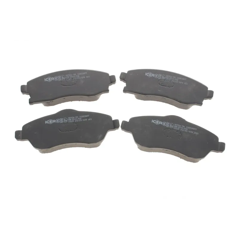 Колодки гальмівні передні ICER 181526-701 для Opel Combo, Corsa C, Meriva A, Tigra 2000-2010, 131.5x52.5x17 мм