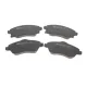 Колодки гальмівні передні ICER 181526-701 для Opel Combo, Corsa C, Meriva A, Tigra 2000-2010, 131.5x52.5x17 мм