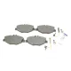 Колодки гальмівні передні ICER 181527-701 для Mercedes-Benz E-Class W211/S211 2002-2009, 136.7x68x20.1 мм