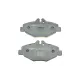 Колодки гальмівні передні ICER 181527-701 для Mercedes-Benz E-Class W211/S211 2002-2009, 136.7x68x20.1 мм