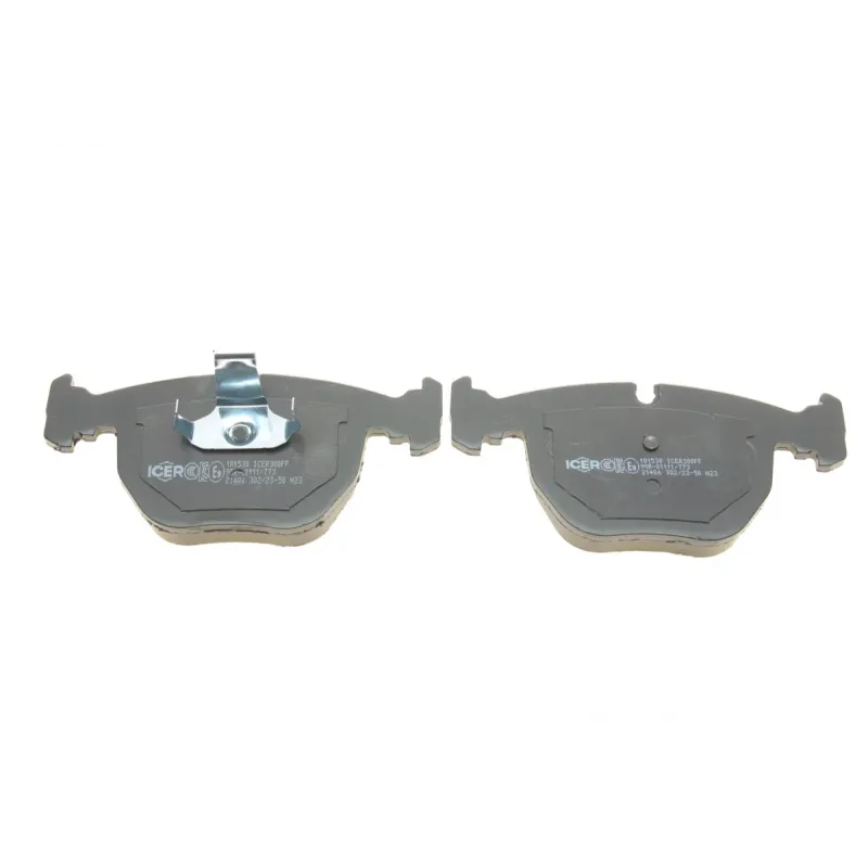 Колодки гальмівні передні ICER 181530 для BMW 5 (E39) 1996-2003, X5 (E53) 2000-2006, 156.4x73.3 мм