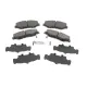 Колодки гальмівні (передні) Honda Accord VII 03-08/CR-V II 01-07/CR-V IV 13-/Civic IX/X 14-