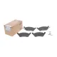 Колодки гальмівні задні ICER 181564 для Chrysler Voyager IV, Dodge Caravan, Jeep Cherokee 2000-2008