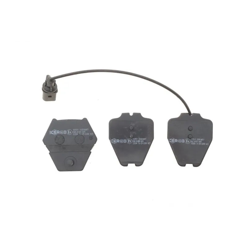 Колодки гальмівні (передні) Audi A4 97-01/A6 97-05/VW Passat B5 00-05/Phaeton 02-08 (+датчики)