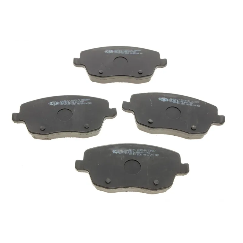 Колодки гальмівні (передні) Seat Cordoba/Ibiza IV/VW Polo/Skoda Fabia 99-15/Roomster 06-15