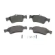 Колодки гальмівні задні ICER 181576 для Mercedes-Benz E-Class W211/W212, CLS C218, S-Class W220/W221, 16.8 мм