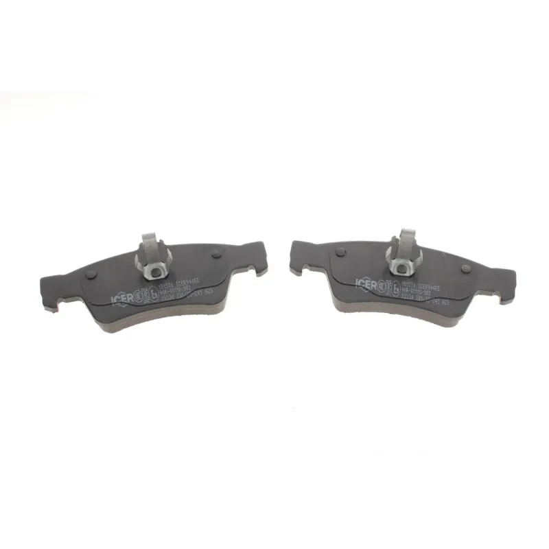 Колодки гальмівні задні ICER 181576 для Mercedes-Benz E-Class W211/W212, CLS C218, S-Class W220/W221, 16.8 мм
