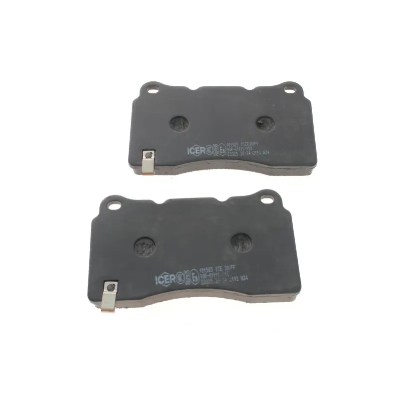 Колодки гальмівні передні/задні ICER 181585 для Honda Civic, Mitsubishi Lancer, Subaru Impreza
